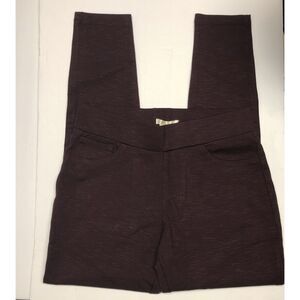 Matty M Women's Leggings Burgundy Small/Petite